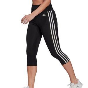 Adidas Black Cropped leggings